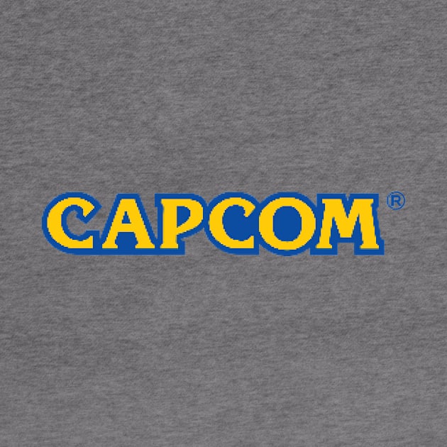 Capcom retro logo by kvothewordslinger